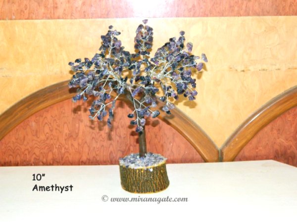 Manufacturers Exporters and Wholesale Suppliers of Amethyst Gem Tree Khambhat Gujarat